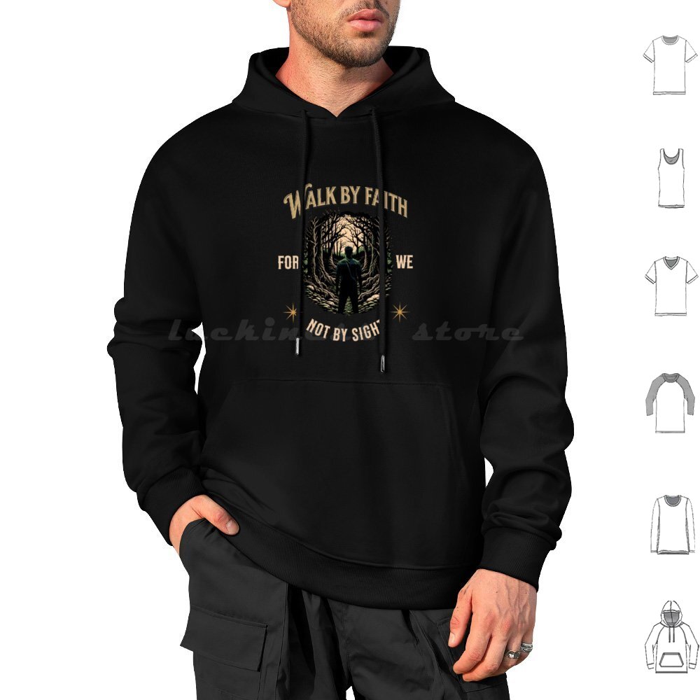 Outdoor Adventure Walks - Walk By Faith Christelijke hoodie Katoen