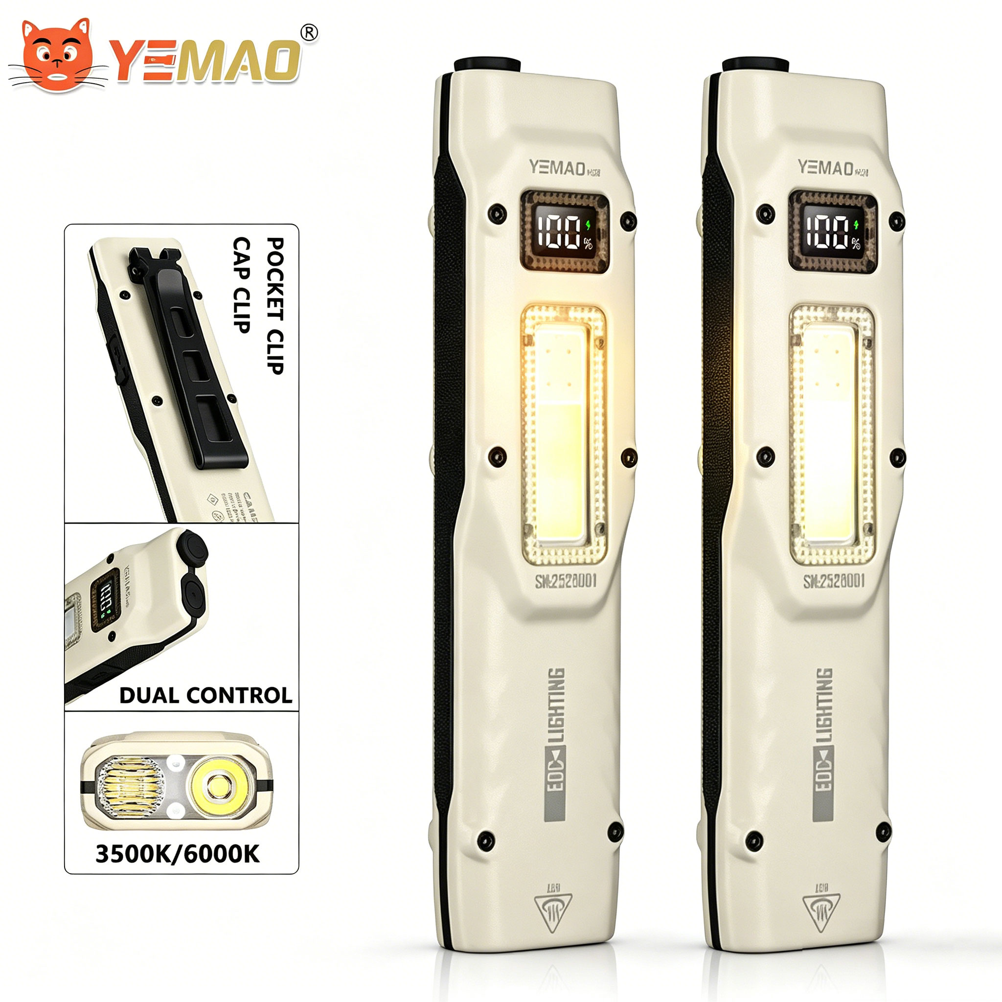 Outdoor Adventure Trips - Draagbare 880LM YEMAO M28 Ultradunne Tactische