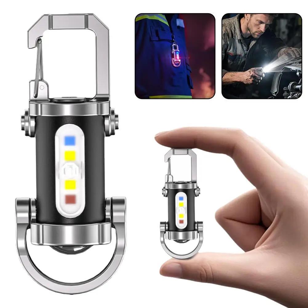 Outdoor Adventure Walks - 1-10 stuks multifunctionele zaklamp met sleutelhanger