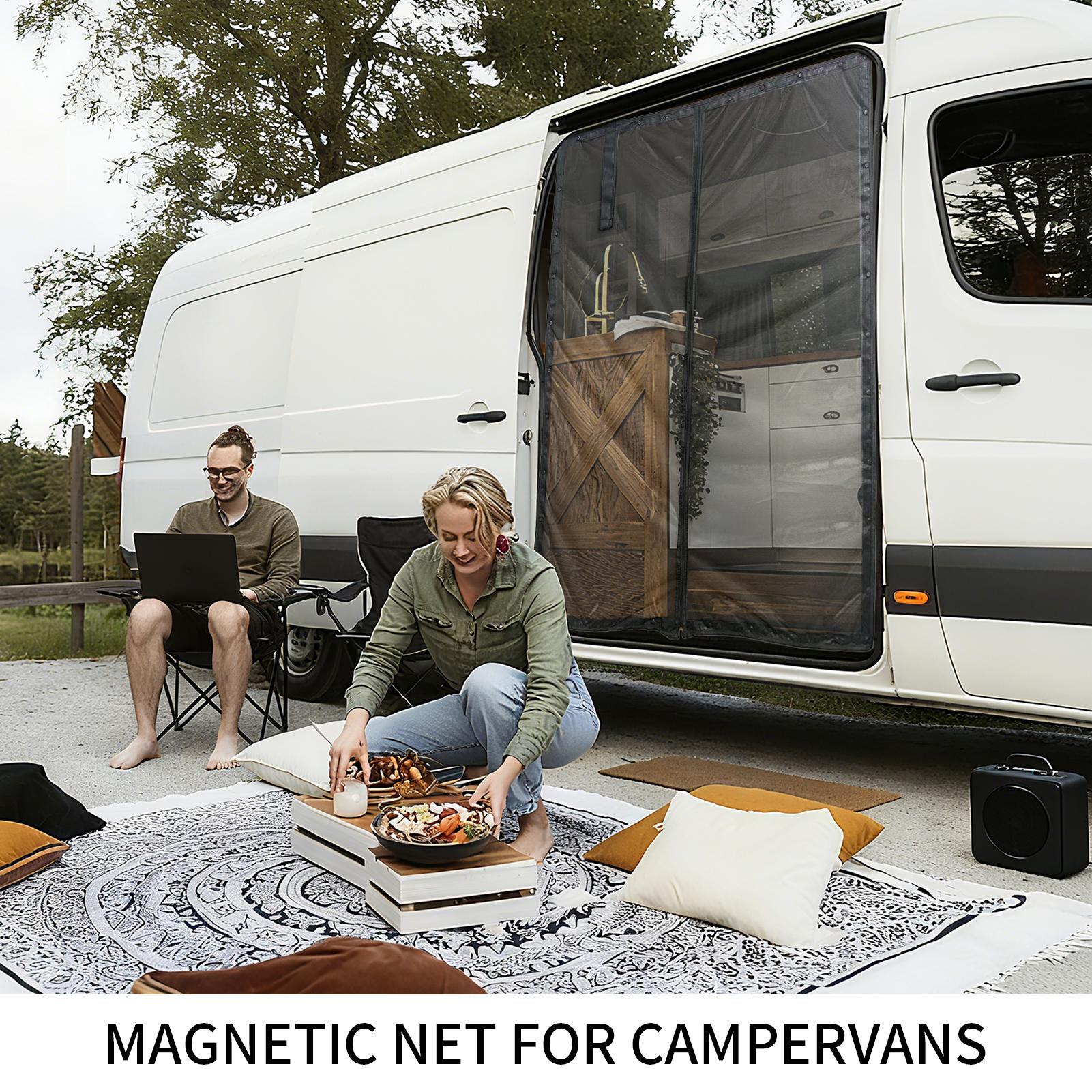 Outdoor Adventure Rv - Van Deur Scherm UV-bestendig Net Voertuigaccessoires