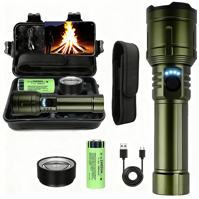 Outdoor Adventure Trips - Ultra krachtige zaklamp Concentraterende ontsteking Zaklamp