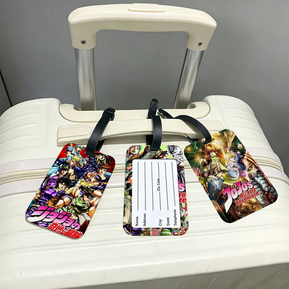 Outdoor Adventure Names - Anime JoJos Bizarre Adventure Anti-verloren reisbagagelabel