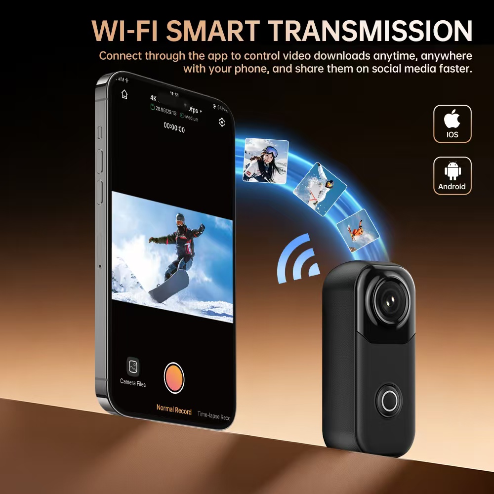 Mini 4K Action Camera Handsfre - Outdoor Adventure Videos recensie en prijs