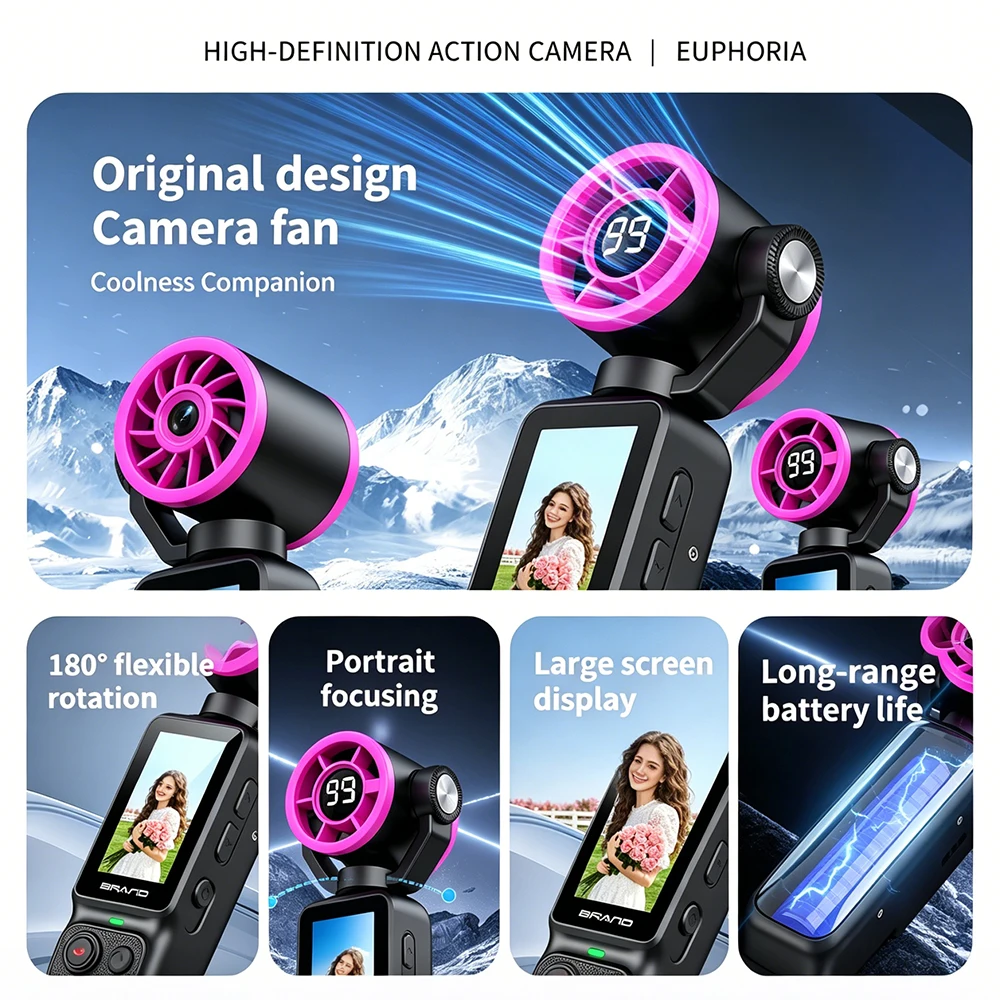Zakformaat actioncamera met sc - Outdoor Adventure Videos recensie en prijs