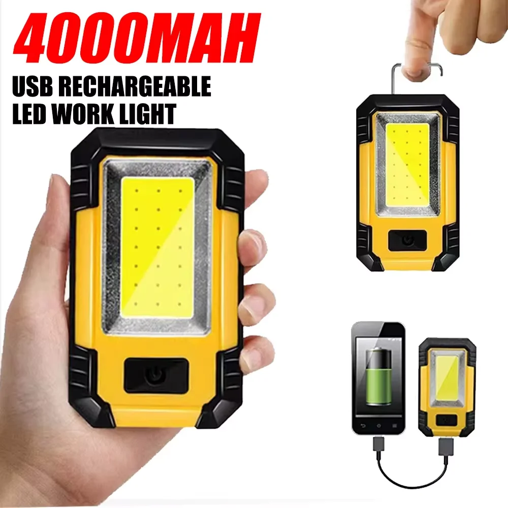 Oplaadbare 4000mAh werklamp, s - Outdoor Adventure Trips recensie en prijs