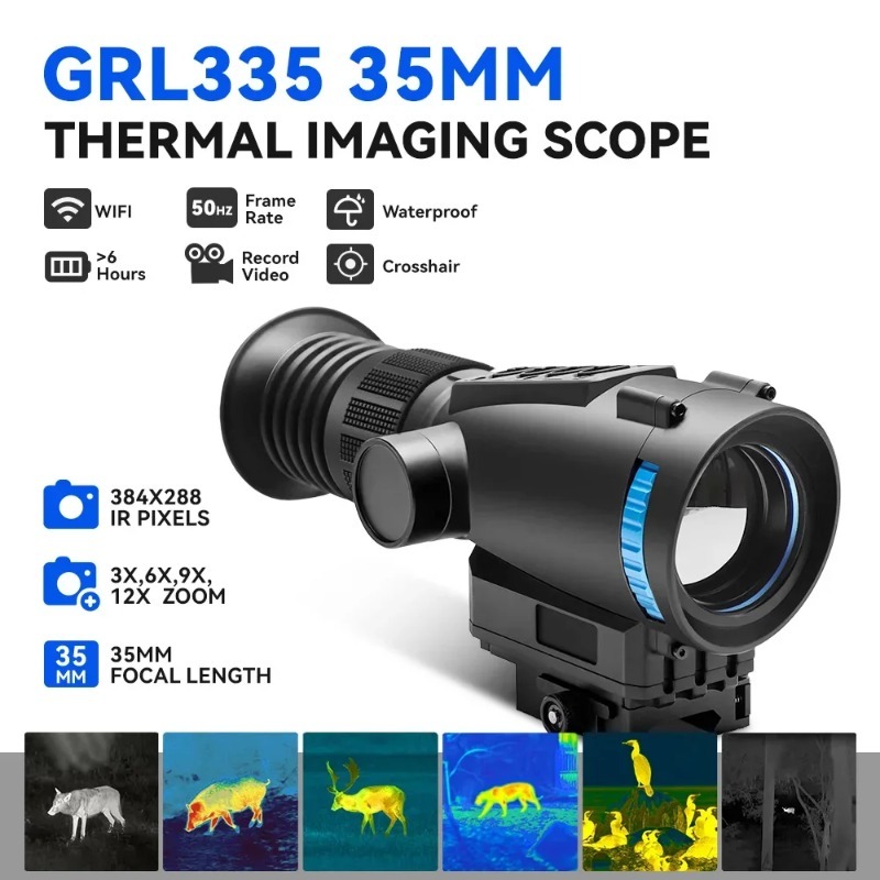384*288 50Hz Thermische camera - Outdoor Adventure Videos recensie en prijs