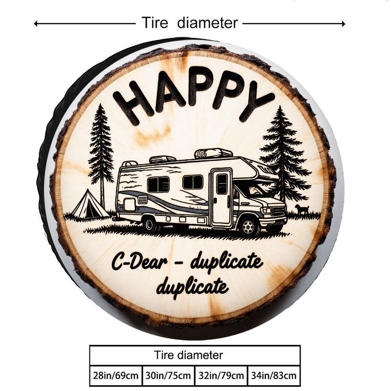 HAPPY RV Camping Thema Polyest - Outdoor Adventure Rv recensie en prijs