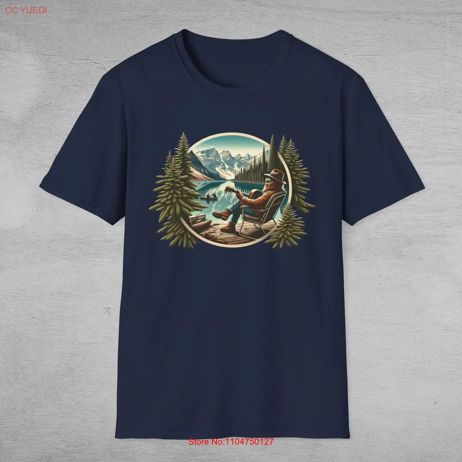 Bigfoot aan het meer T-shirt S - Outdoor Adventure At recensie en prijs