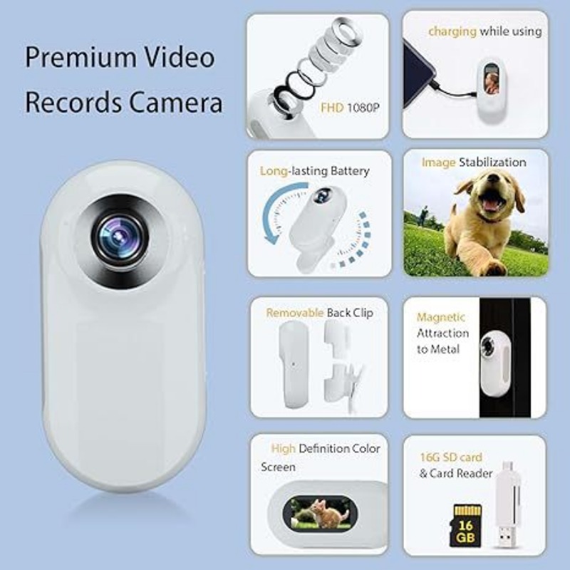 Huisdierhalsbandcamera-waterdi - Outdoor Adventure Videos recensie en prijs