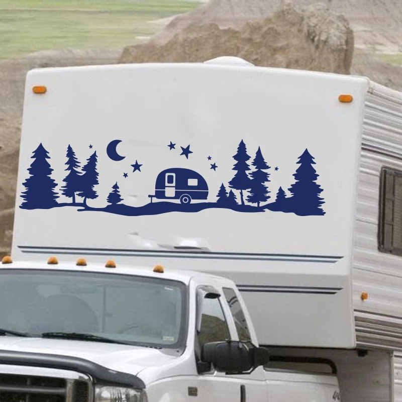 Grote ster bos vinyl autostick - Outdoor Adventure Rv recensie en prijs